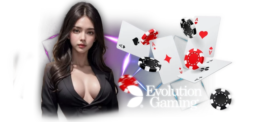 Evolution Gaming เกมยอดฮิต บนเว็บ HOTVIP888 นางแบบ 13.02.67