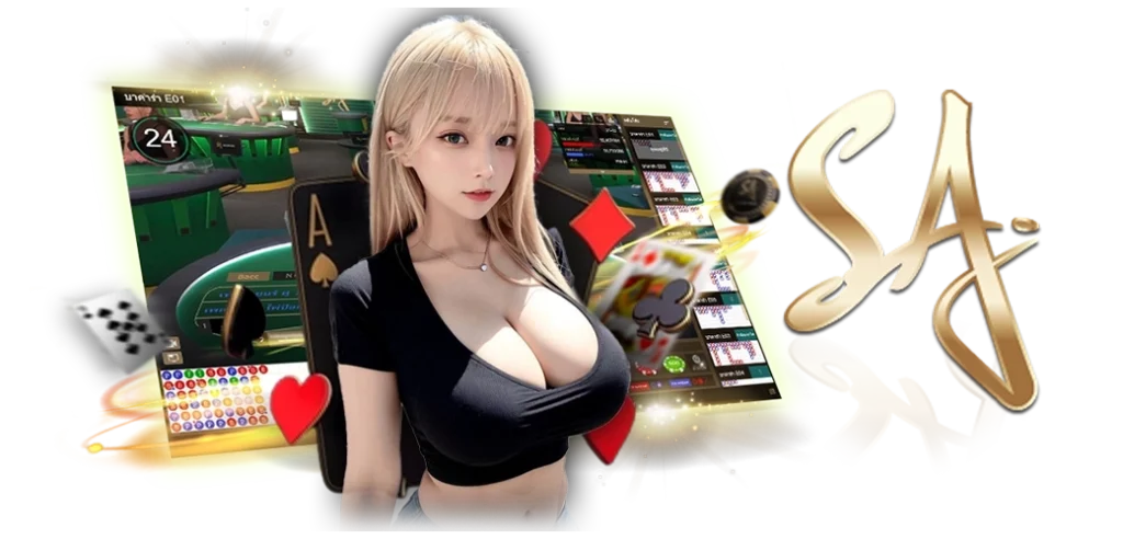 บาคาร่าค่าย SA เกมยอดนิยมอันดับ1 บนเว็บ HOTVIP888 นางแบบ 14.03.67